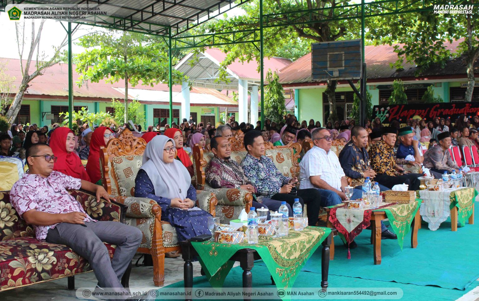 Man Asahan Gelar Perpisahan Dan Pelepasan Peserta Didik Kelas Xii Tp