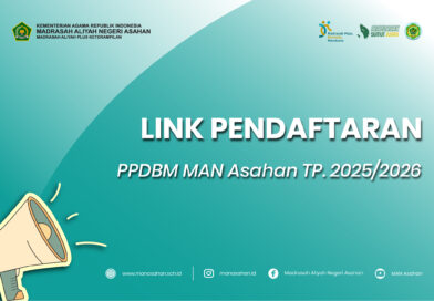 Link Pendaftaran PPDBM TP. 2025/2026 MAN Asahan