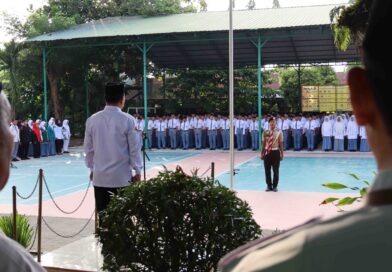Upacara di MAN Asahan, Kakan Kemenag Tekankan Pembentukan Karakter
