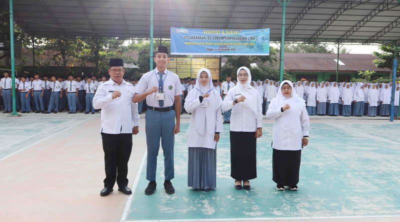 Pelaksanaan TKA Di MAN Asahan Resmi Dibuka Kakan Kemenag Dengan Harapan Sukses Dan Lancar