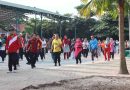 Senam Kesegaran Jasmani Warnai Pembukaan HAB Ke-80 Kemenag di MAN Asahan