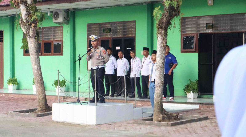 Satlantas Polres Asahan Hadir di MAN Asahan, Tanamkan Disiplin Berlalu Lintas dan Kesadaran Hukum