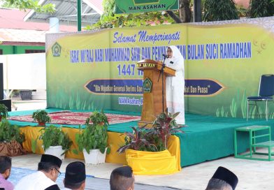 Peringati Isra’ Mi’raj, MAN Asahan Ajak Warga Madrasah Persiapkan Diri Sambut Ramadhan 1447 H