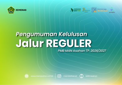 Pengumuman Kelulusan Hasil Seleksi PMB MAN Asahan TP. 2026/2027 Jalur Reguler