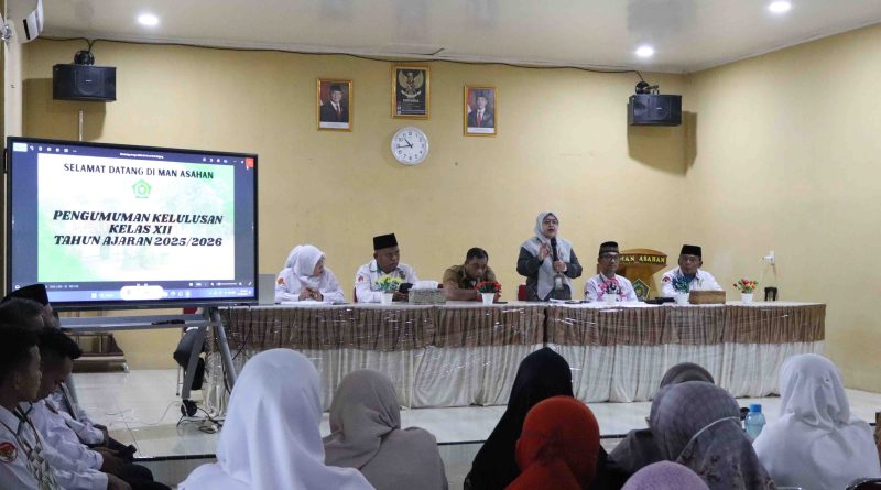 Pengumuman Kelulusan Kelas XII MAN Asahan: 377 Murid Resmi Dinyatakan Lulus