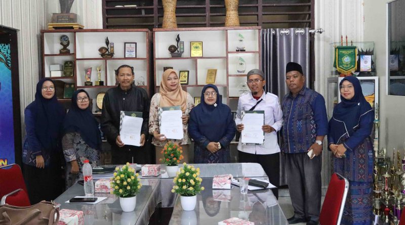 Perkuat Program Keterampilan, MAN Asahan Jalin Kerja Sama dengan Empat LKP