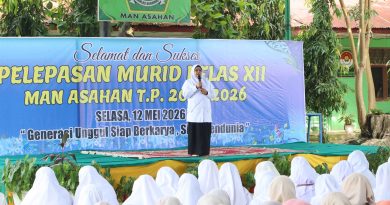 MAN Asahan Gelar Pelepasan Kelas XII Secara Sederhana