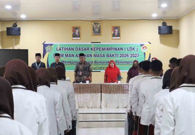 MAN Asahan Gelar LDK OSIM 2026/2027, Bentuk Jiwa Kepemimpinan Murid